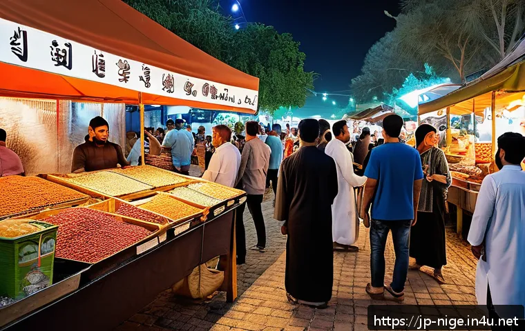 아부자에서 야시장 체험기 관련 이미지 2